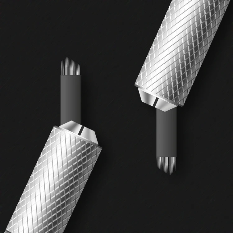 
OEM 16V Flexi Blade Medical Eyebrow Microblades Disposable Microblading Needles Manual Tattoo Blades 