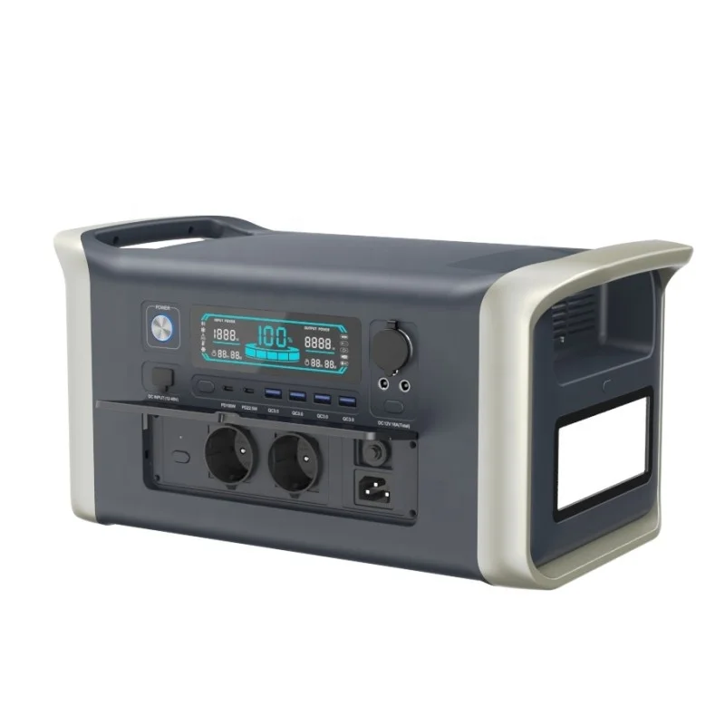 Custom 300W-2000W Portable Solar Generator 1800W Rechargeable Power Station for EV Charging