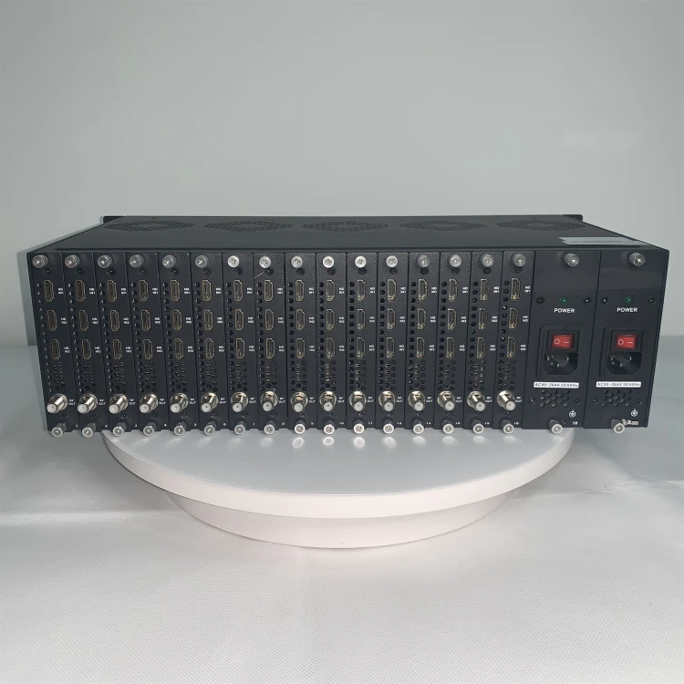  48 канальный HD MI к DVB-C DVB-T ATSC ISDBT дополнительный RF кодировщик