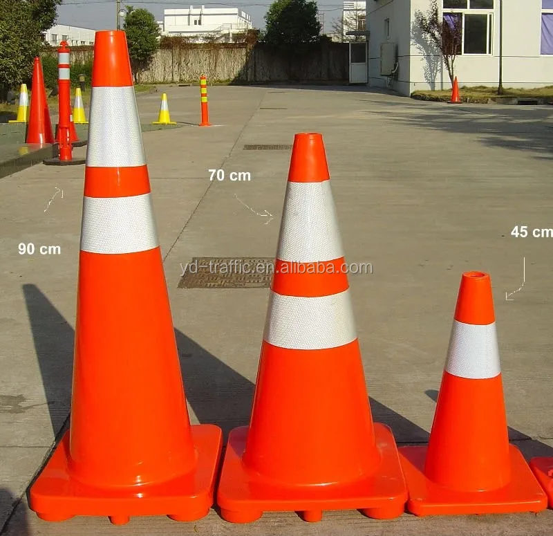 45cm PVC traffic cone 18" safety traffic cone reflective cone