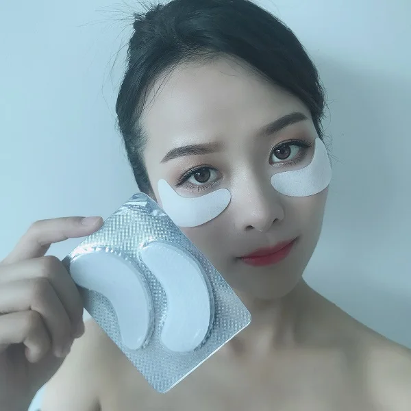 Патчи для глаз без ворса для наращивания ресниц от морщин и возраста, GMP и ISO