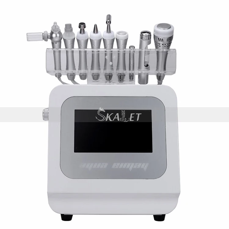 High frequency multifunction h2o2 hydra dermabrasion aqua peel oxygen jet facial machine