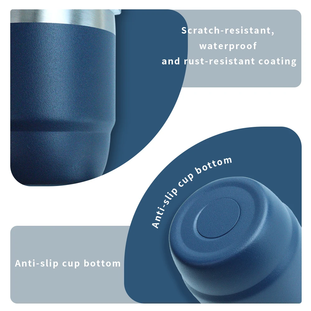 Mini Bar Cup 4oz 6oz 8oz Vacuum Insulated Reusable Metal Stainless Steel Coffee Cup Customized Stackable Coffee Mug