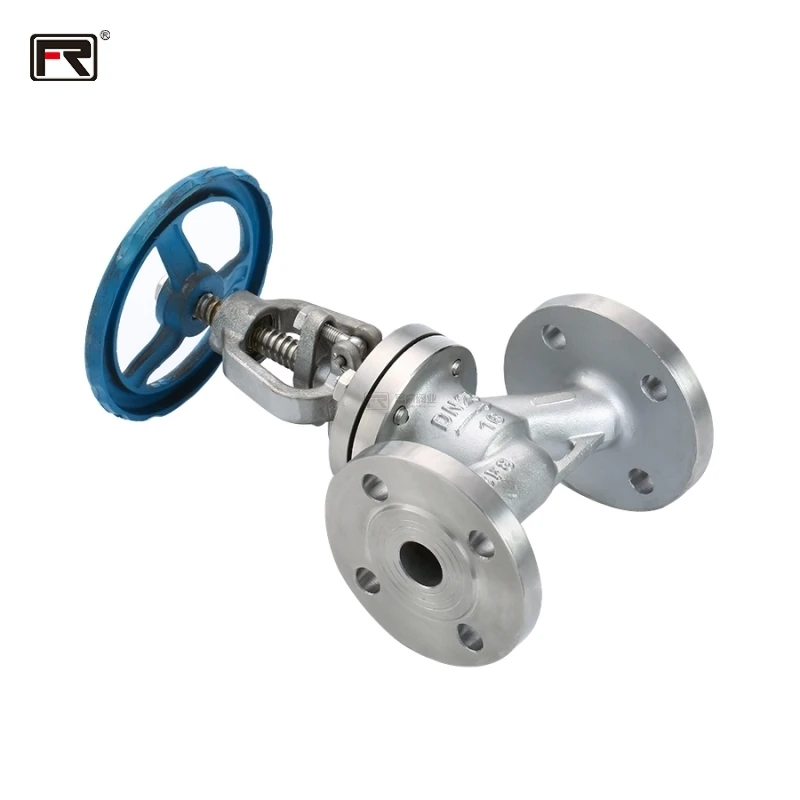 factory wholesale DN25-DN300 control API ANSI 150LB  WCB JIS 10K  industrial  stainless steel 304  Manual flange globe valve