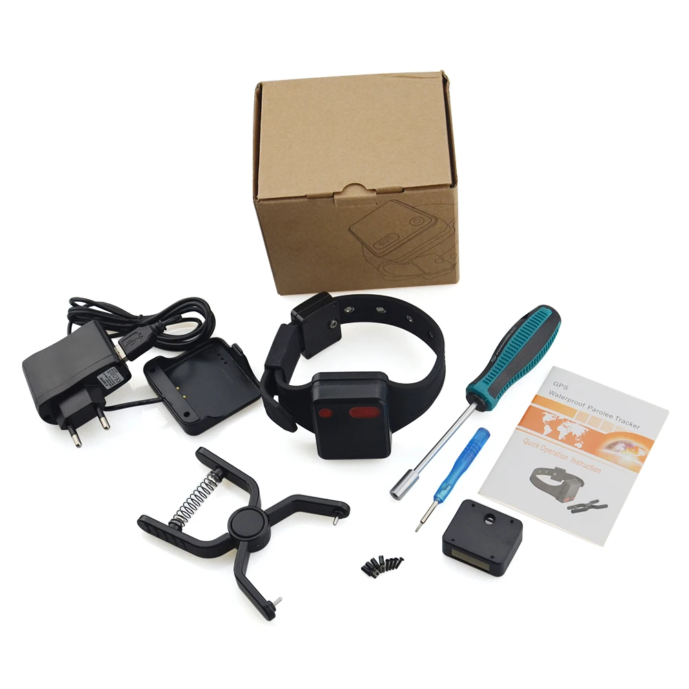 Ankle GPS Tracker gps wristband tracker for prisoners,Mental patients Offender MT60X GPS bracelet with Tracker take off alarm