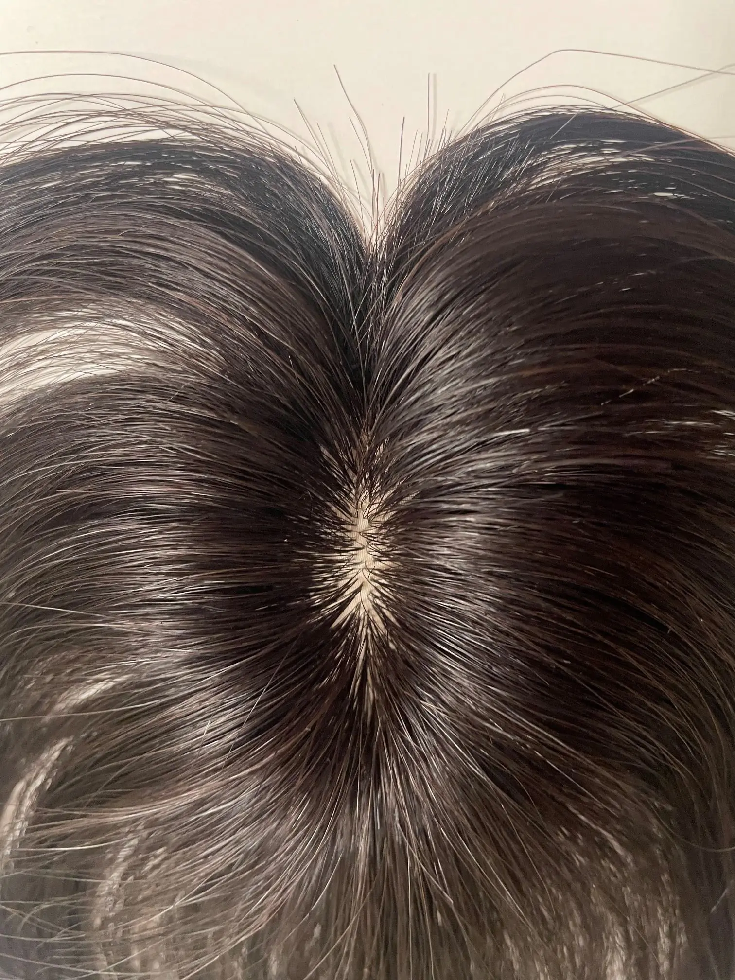 3D Silk Base Long Fringe Hair Pieces for Women Bangs Clip