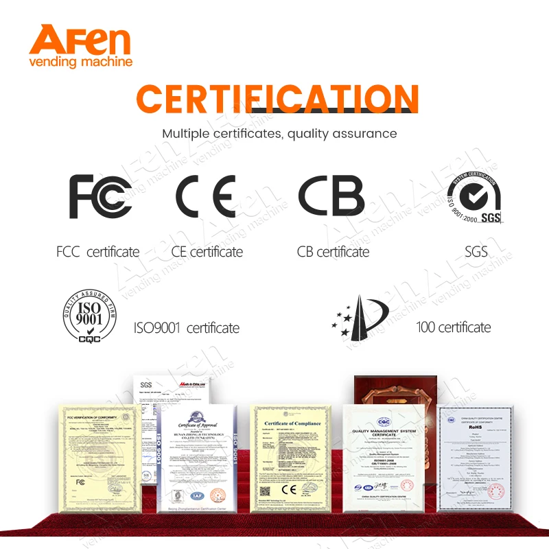 AFEN China Made Machine Daily Sanitary Product Vending Machine for Sale