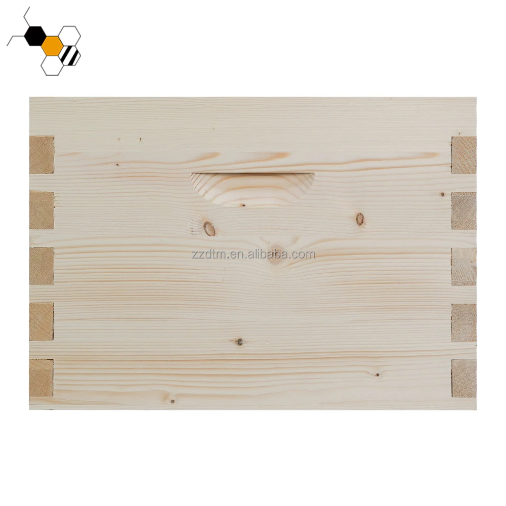 Beehive Box Pine Wood Dadant Bee Hive Box Dadant 12 Frames
