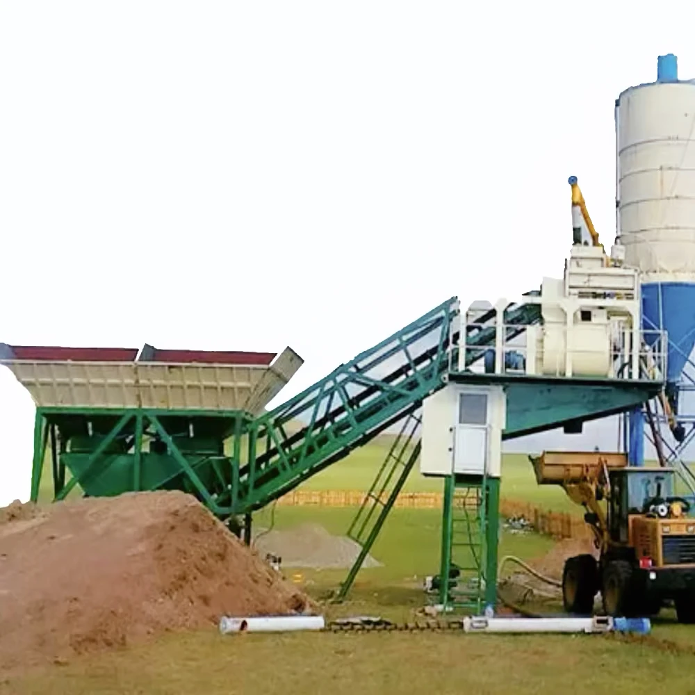 Mobile Concrete Batching Plant Price | Portable Concrete Mixing Station for Sale