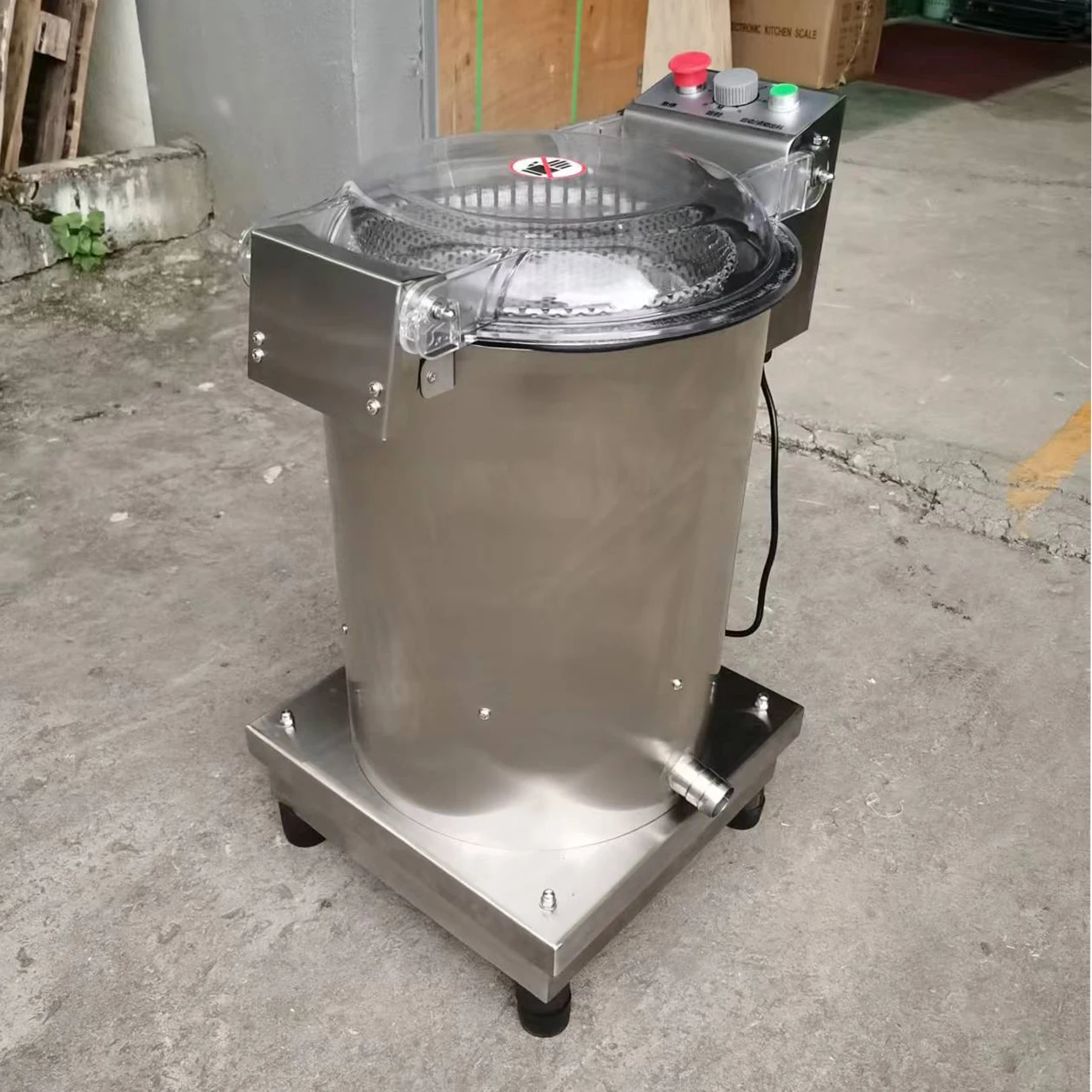 Industrial Bubble Washing Machine Vegetable and Fruit Washing Machines for Cleaning Ordinary Marketing Steel Key Motor Stainless