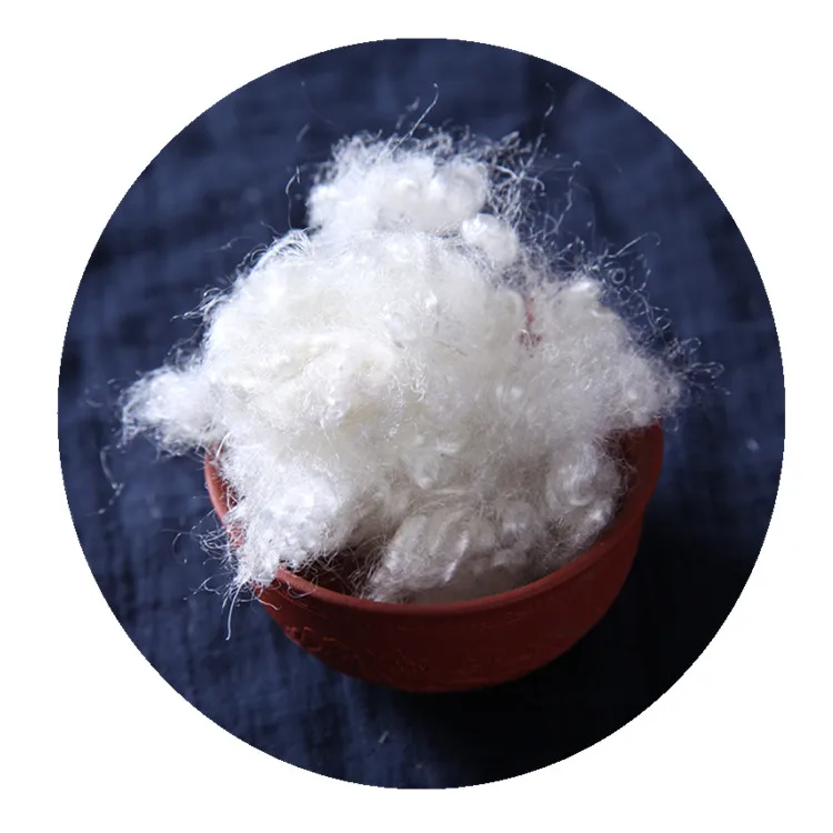 
9D high density conjugated hollow polyester staple fiber 