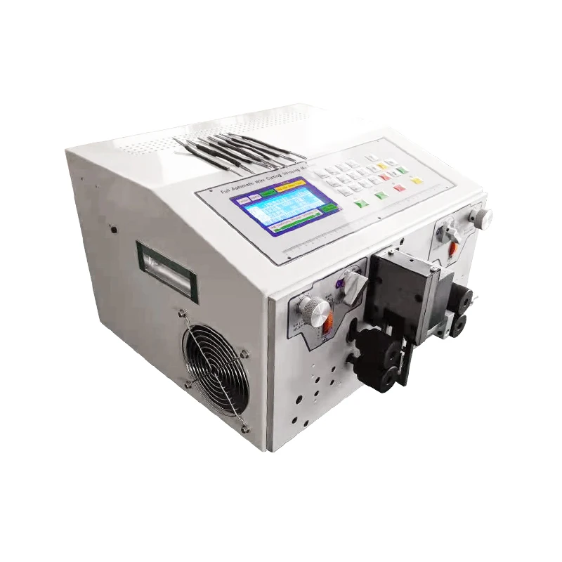 TR-508-JE/N Semi-Automatic Electric Wire Stripper Machine Wire Cutting and Peeling Machine Terminal Wire Peeling Stripping