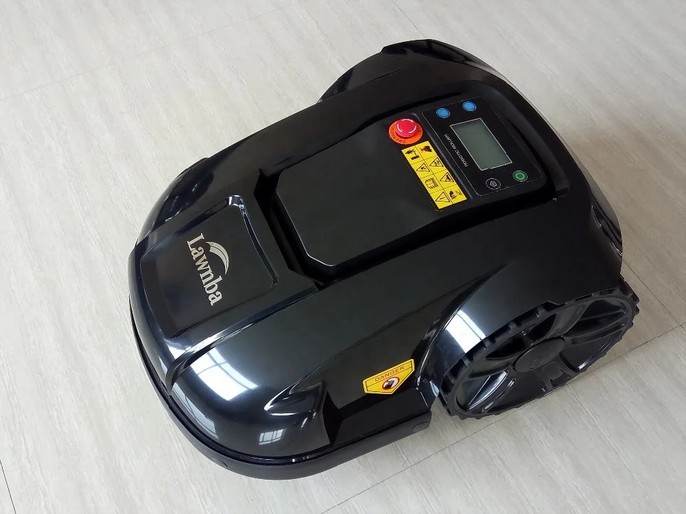 RED Approval Roboter Electric Lawn Mower with Deutsch display and Garage For Option