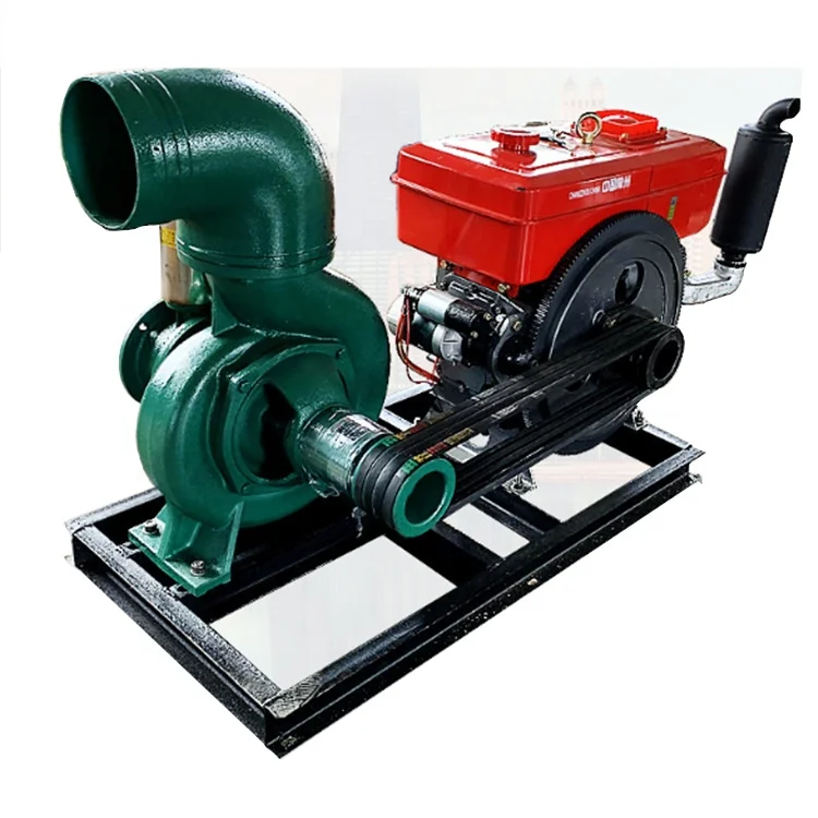 Diesel high flow agricultural irrigation pump