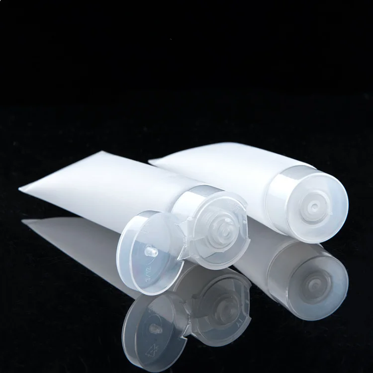 10ml 20ml 30ml 50ml 100ml facial cleanser pe cosmetic soft tube packaging container empty plastic squeeze tube bottle for cream