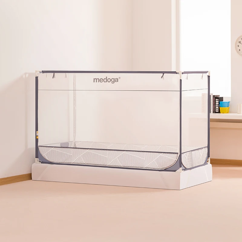 Medoga Factory Durable Iron Stand Bunk Bed For Adult Anti Bugs Bunk Bed Mosquito Net Repelling Insects