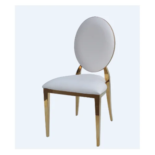 Wholesales wedding hotel new gold stainless steel chair