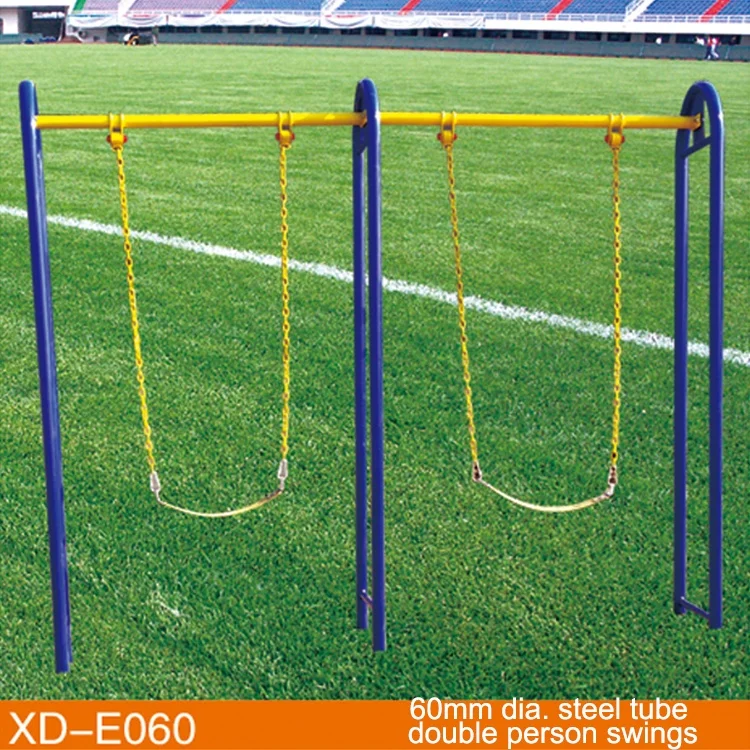 Urban Squares Recreational Facilities Small Size Outdoor Garden Steel Swing Chair