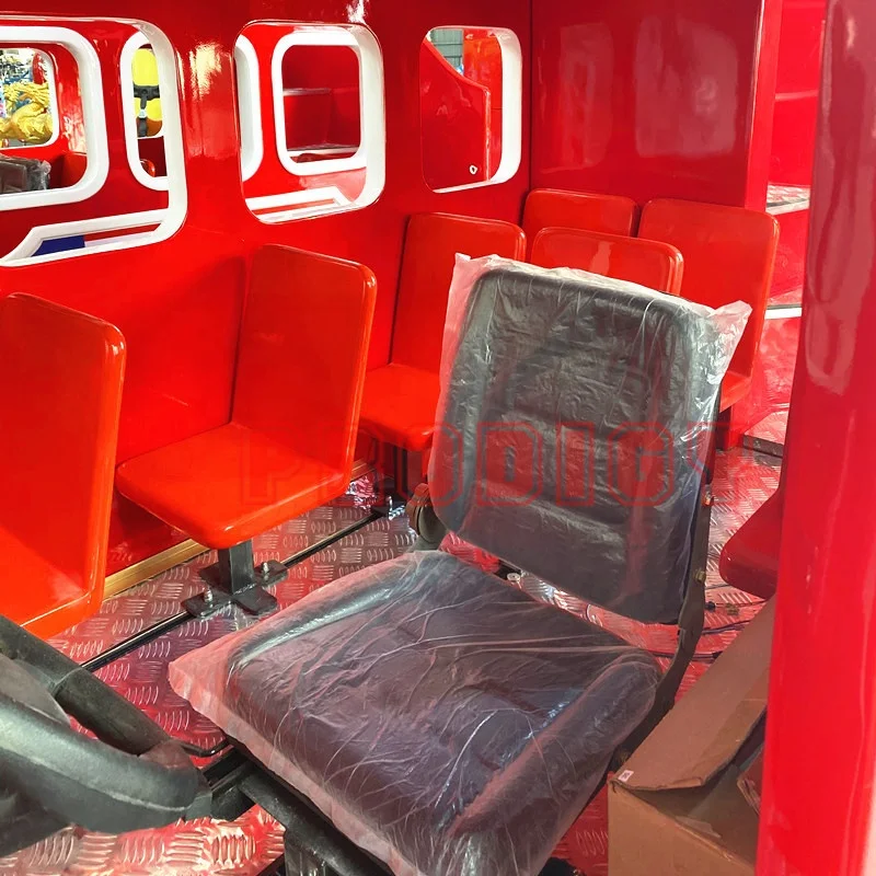 Парк аттракционов, Электрический экскурсионный автобус и аттракционы на продажу