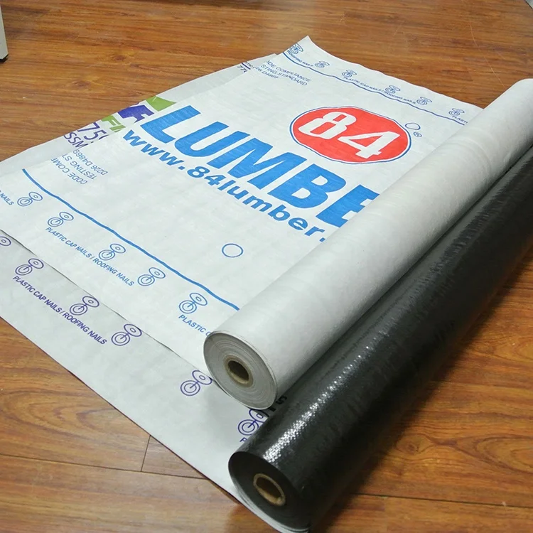 High Quality Synthetic roof felt Waterproof roof  UV resistant  underlayment for  building   perferential price