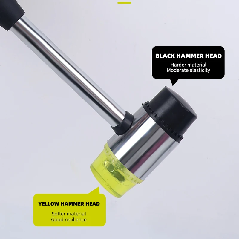 Rubber Hammer, Small Hammer, Rubber Hammer, Tile Tile Adhesive Installation Hammer, Solid Hammer, Home Decoration Tool