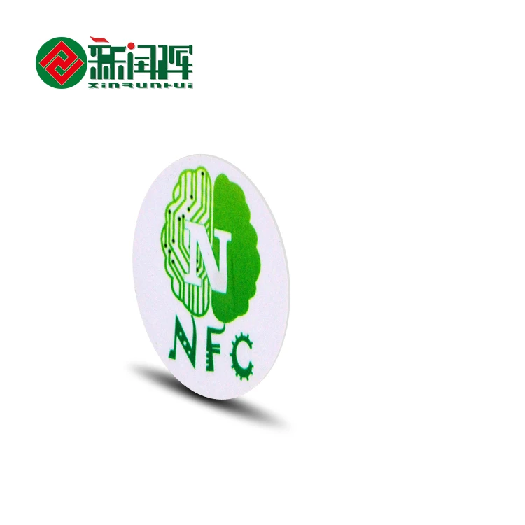 Пассивный Бесконтактный водонепроницаемый 13,56 МГц NFC RFID эпоксидный чип наклейка air tag