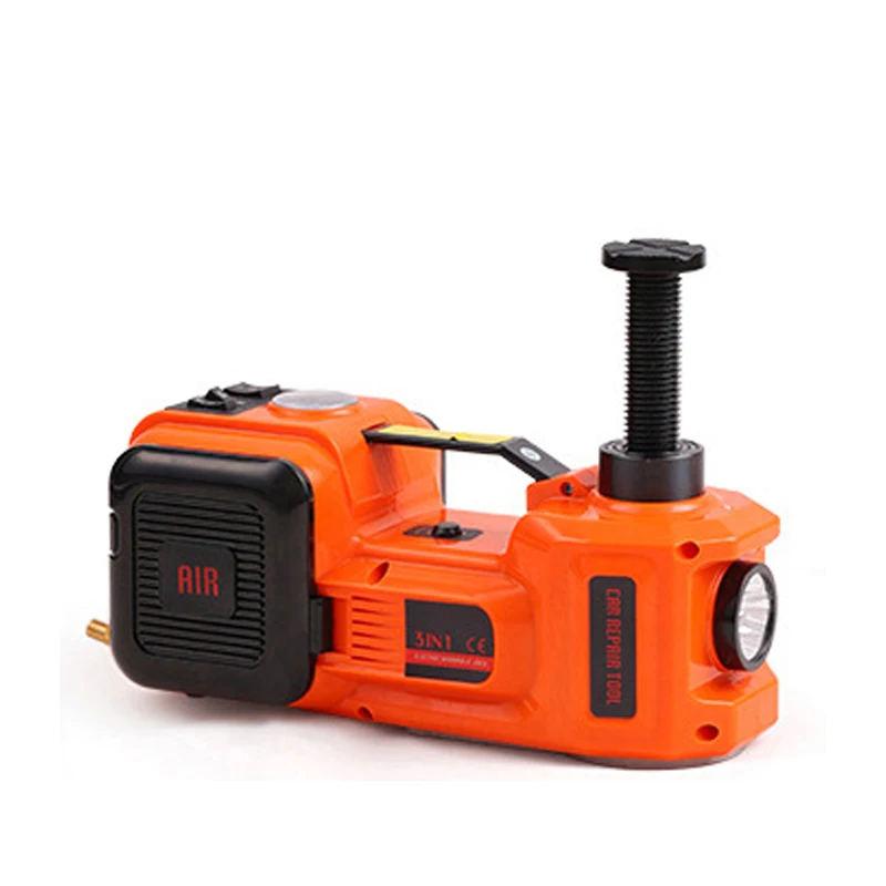 Электрический гидравлический домкрат 12 В с гаечным ключом и насосом автомобильный для небольших внедорожников