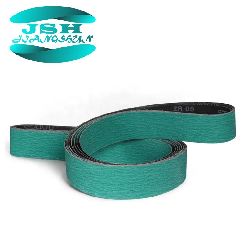 Deerfos hard cloth abrasive zirconia sanding belt for metal and flooring
