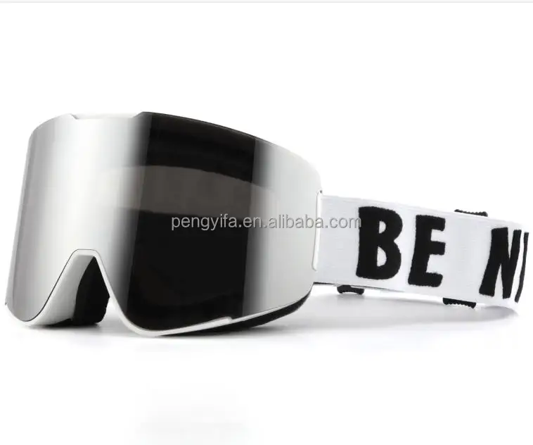 sports High quality customized snow glasses snowboard goggle elastic straps ski googles