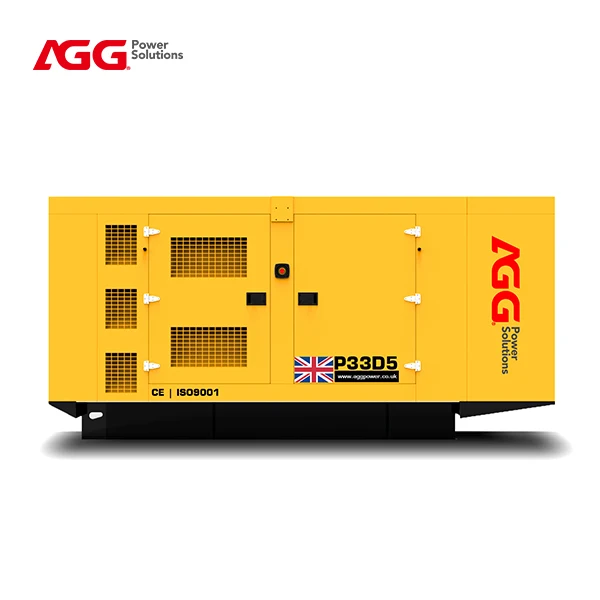 AGG Power 33kva 30kva Silent AGG Diesel Genset Powerful Yellow Color Generator Set from China with Low Price