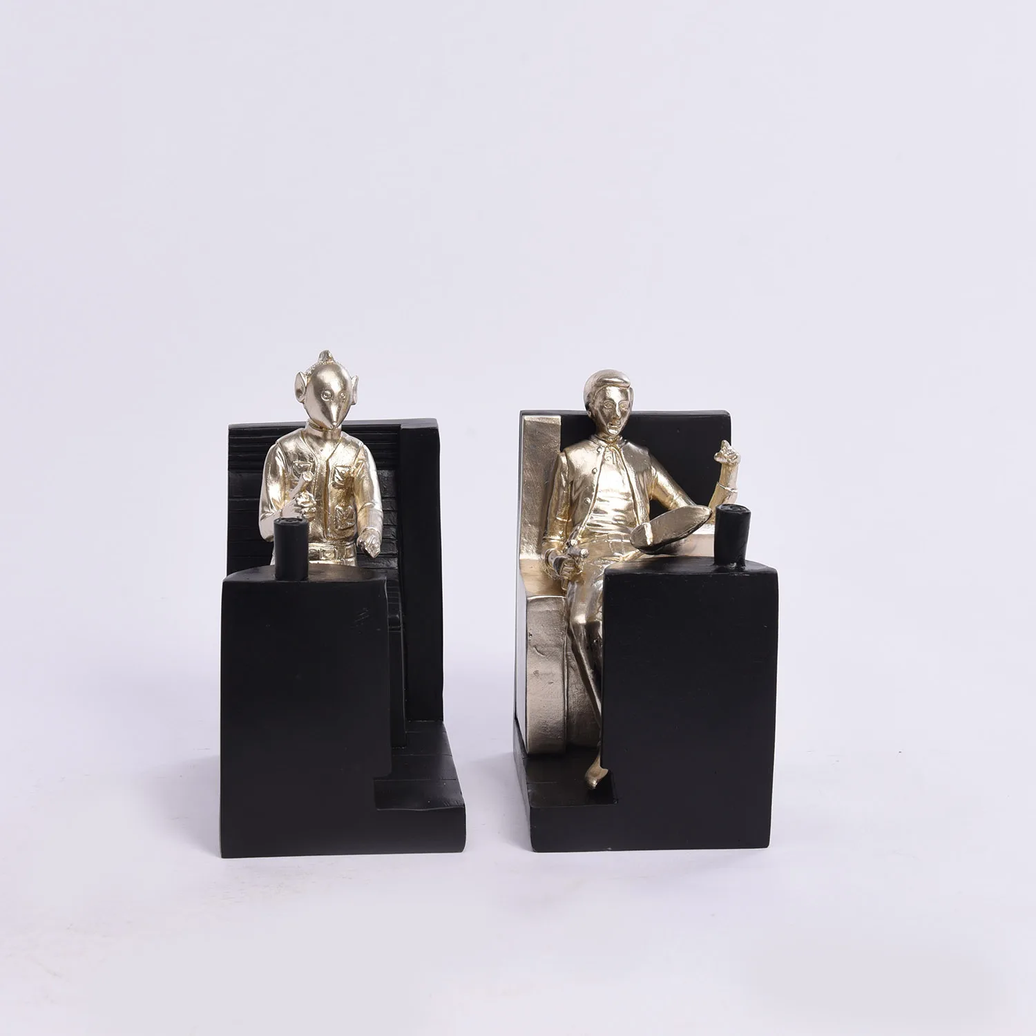 Halloween decoration scary sugar state  halloween resin halloween decorative skeleton bookend