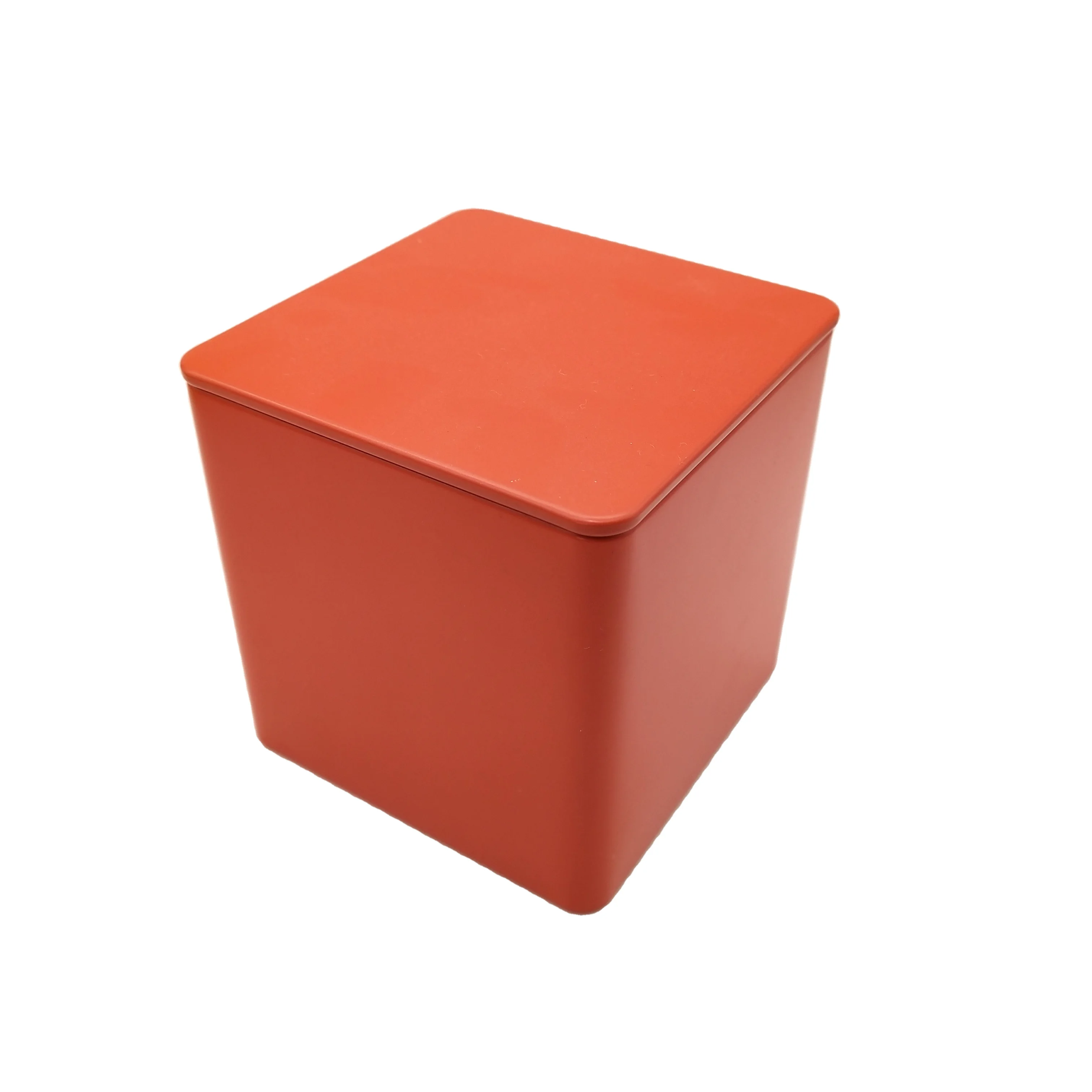 Square paint cans tea coffee tin box gift packaging  box candy box CMYK pantone personalized custom color logo