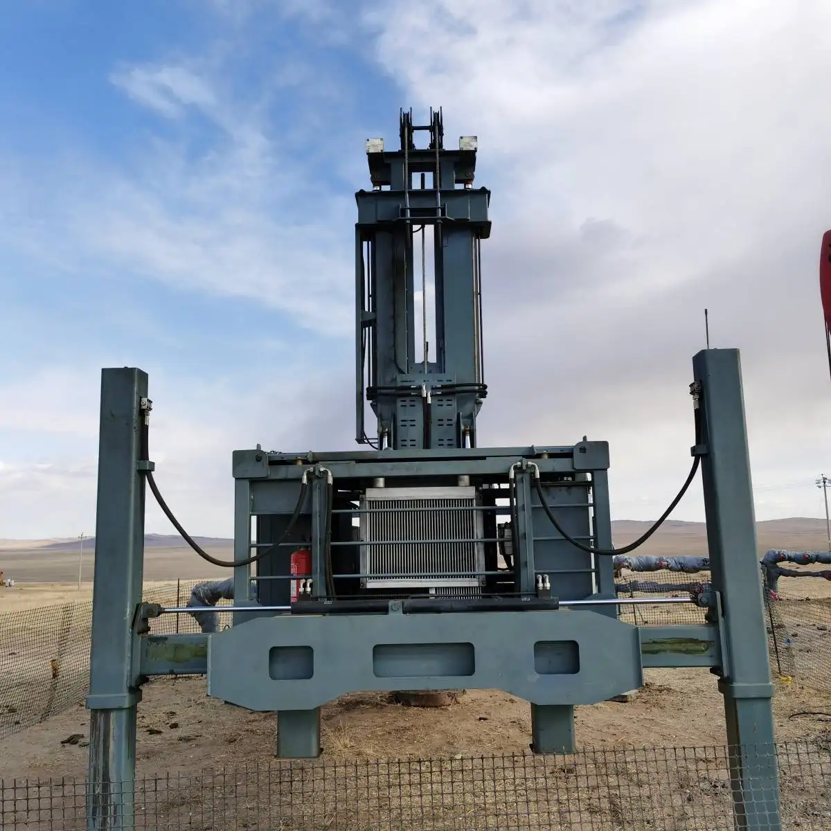 Full Hydraulic petroleum equipment Automatic Swabbing Rig oil