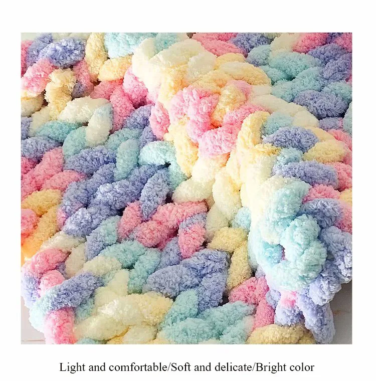 super bright 100% fancy dyed ice bar polyester dyed spun crochet yarn prices turkey