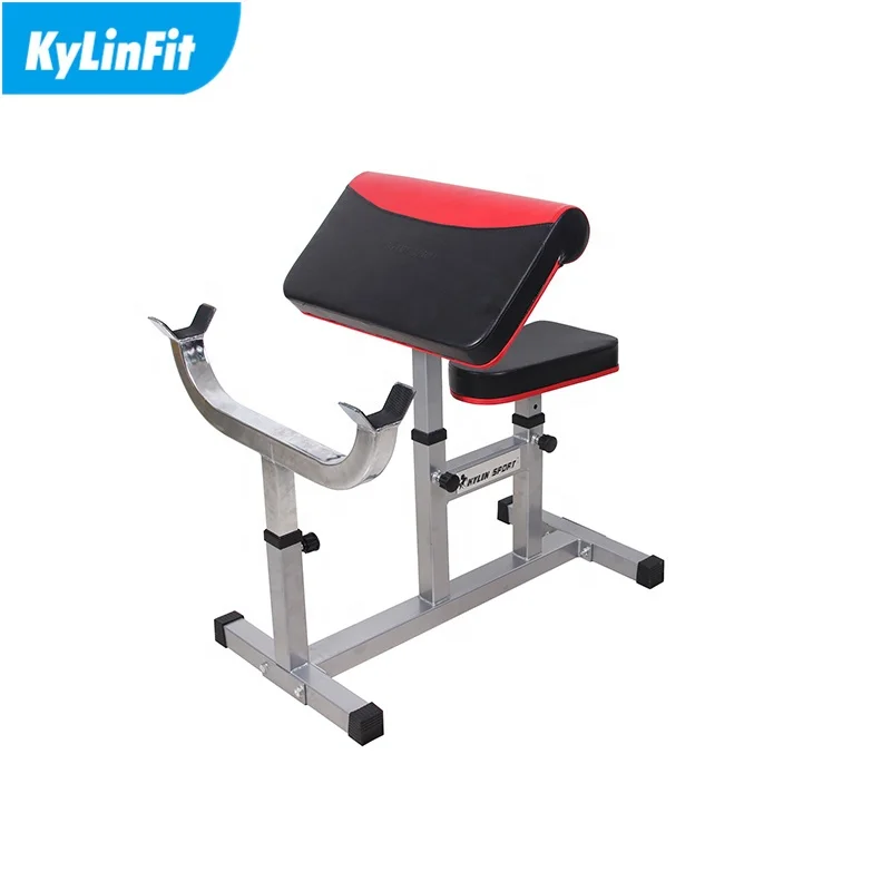 Durable Fitness Equipment CPCB Arm Scott Preacher Curl Seated Bench