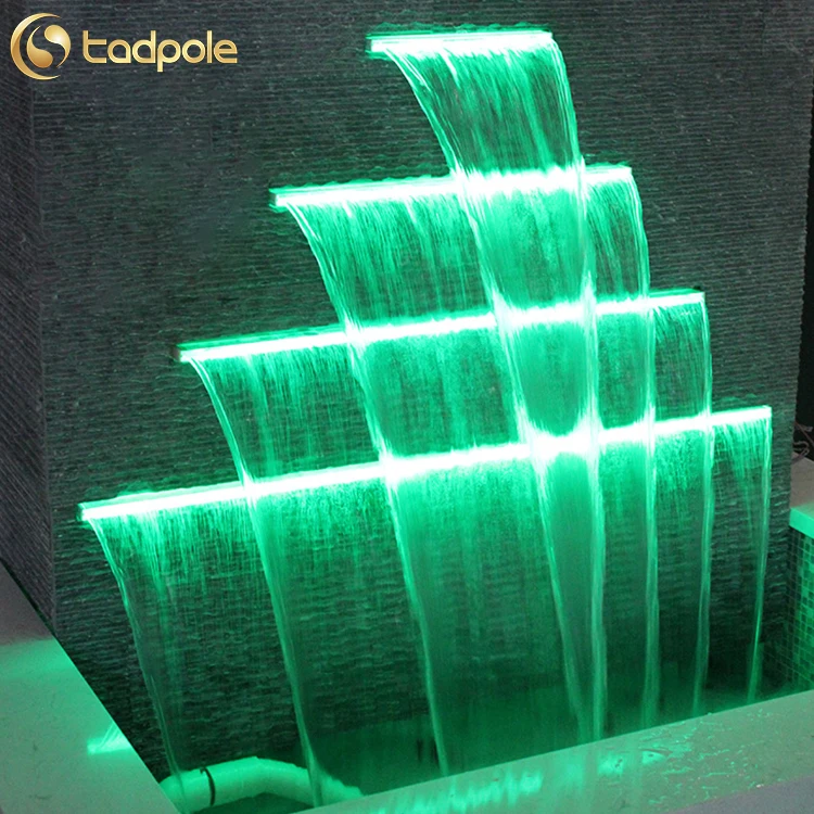 waterfall christmas lights 480led lighting string swimming pool light fittings waterfall on the wall