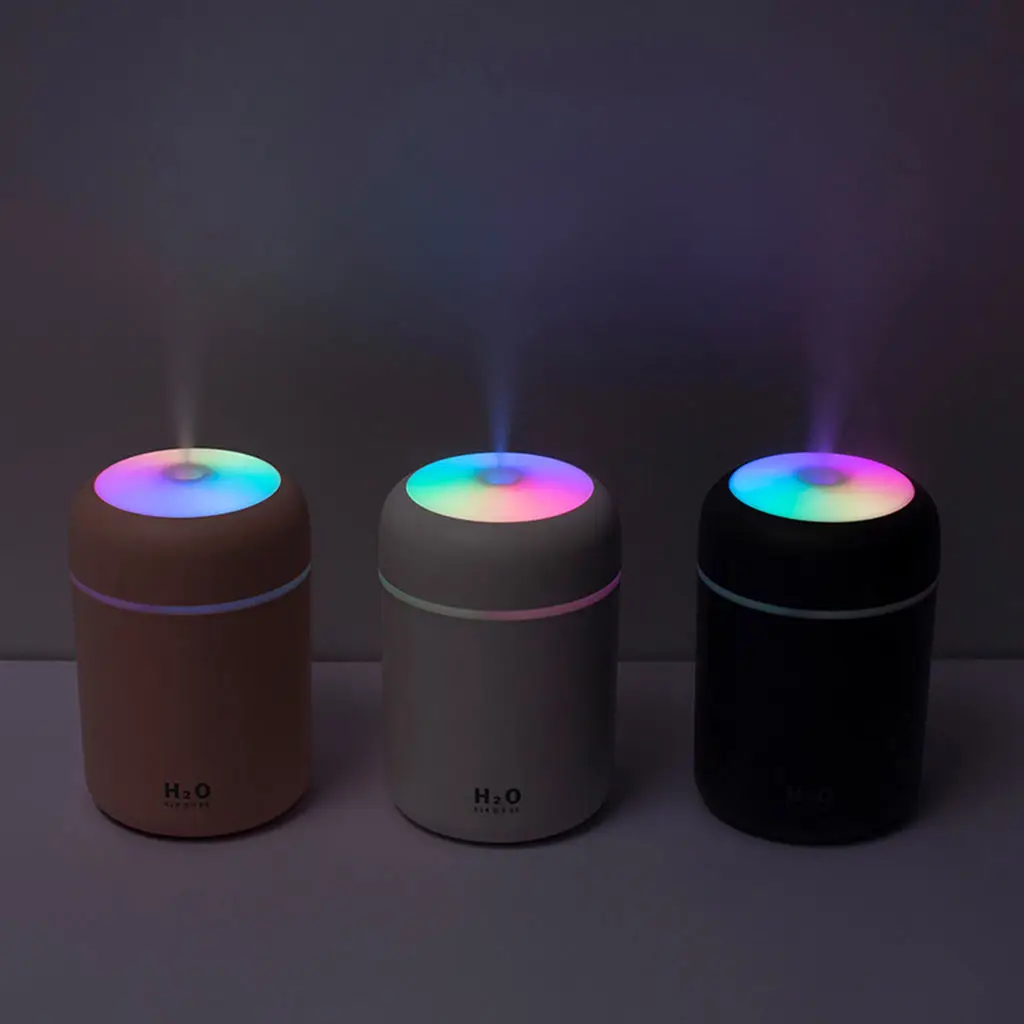 Миниатюрный аромадиффузор Vofull с питанием от USB ультразвуковой увлажнитель красочный