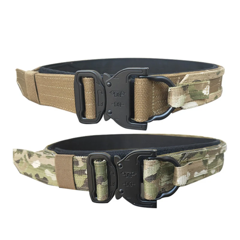 5.0 Ronin Tactical Nylon Webbing Molle Girdle Set Inner BeltOuter Belt Military Fan Outdoor