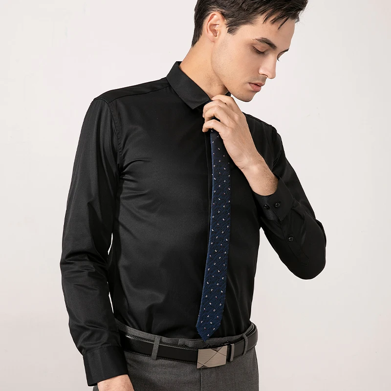 
Shirt men and women long-sleeved spring and autumn new slim business inch shirts spring and autumn work formal wear white shirt 