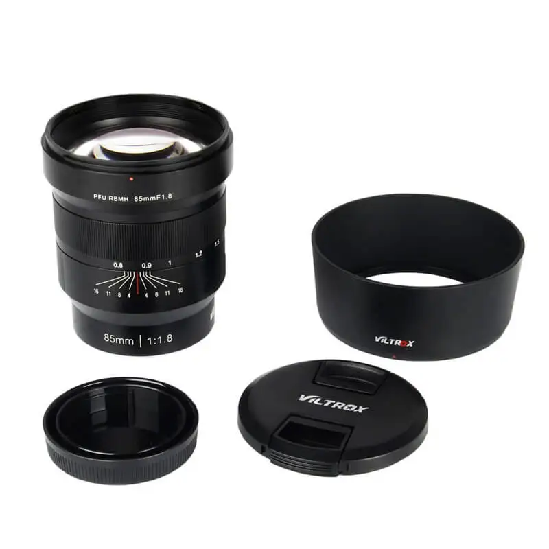 VILTROX 85mm f/1.8 Full-Frame Manual Fixed focus lens Fixed Focus F1.8 Lens for Camera Sony E -mount A9 A7M3 A7R3 A6500