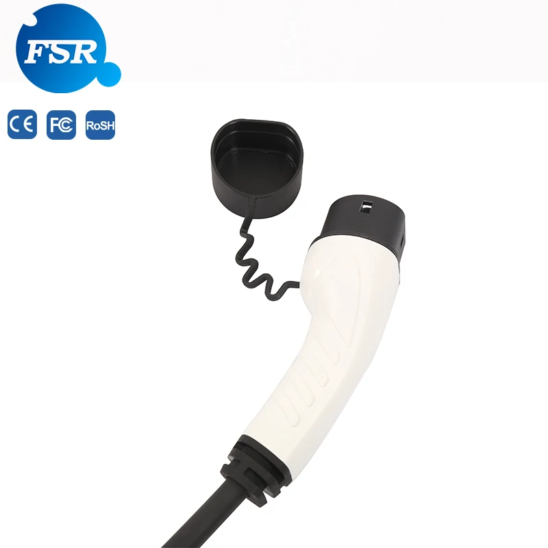 FISHER ev charger cable IEC 62196 5m 32A three-phase electric car charging