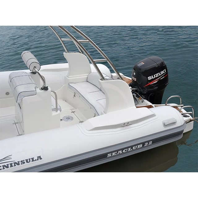 SEACLUB 22 6.5m inflatable boat with outboard motor