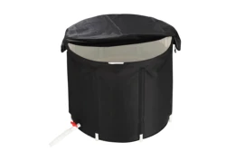 Customized Brand Portable Wooden Pattern Baths For Recovery Ice Plunge Therapy Tub