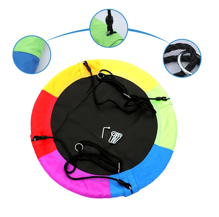 
Outdoor Playground Kids Patio Swings Tree Swing Set 