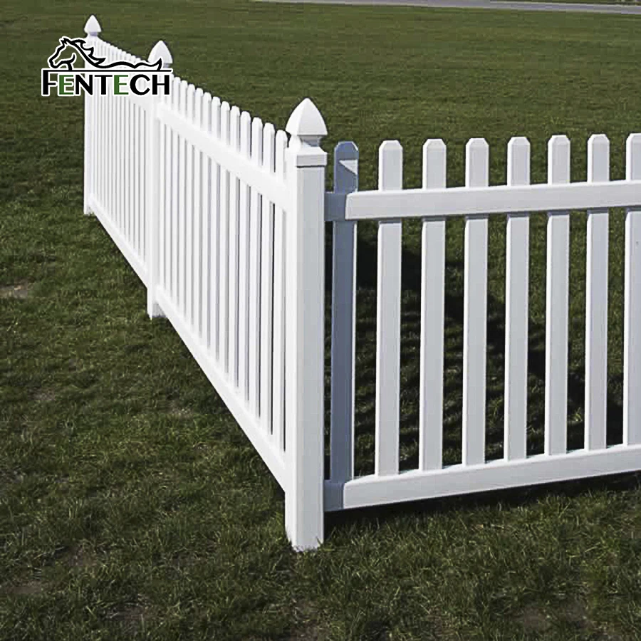 Traditional White Cheap Vinyl/Pvc/Plastic Picket Fence Gate
