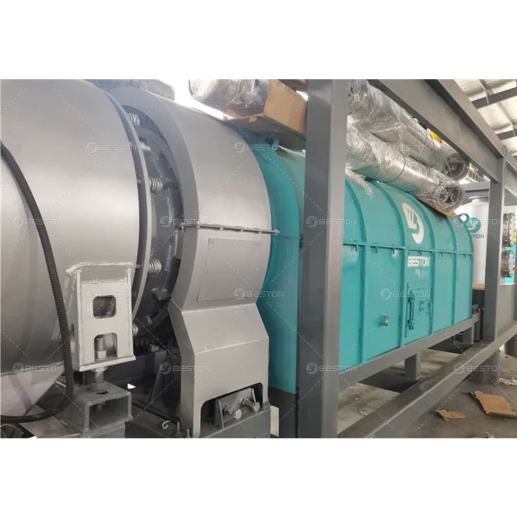 Beston Group BST-05 Pro Continuous Mobile Wood Charcoal Making Machine Biomass Carbonization Furnace