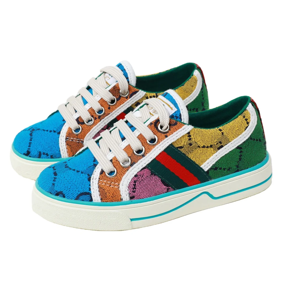 Различные хорошее качество осенний дизайн атмосфера дышащие роскошные дети последняя повседневная обувь для детей