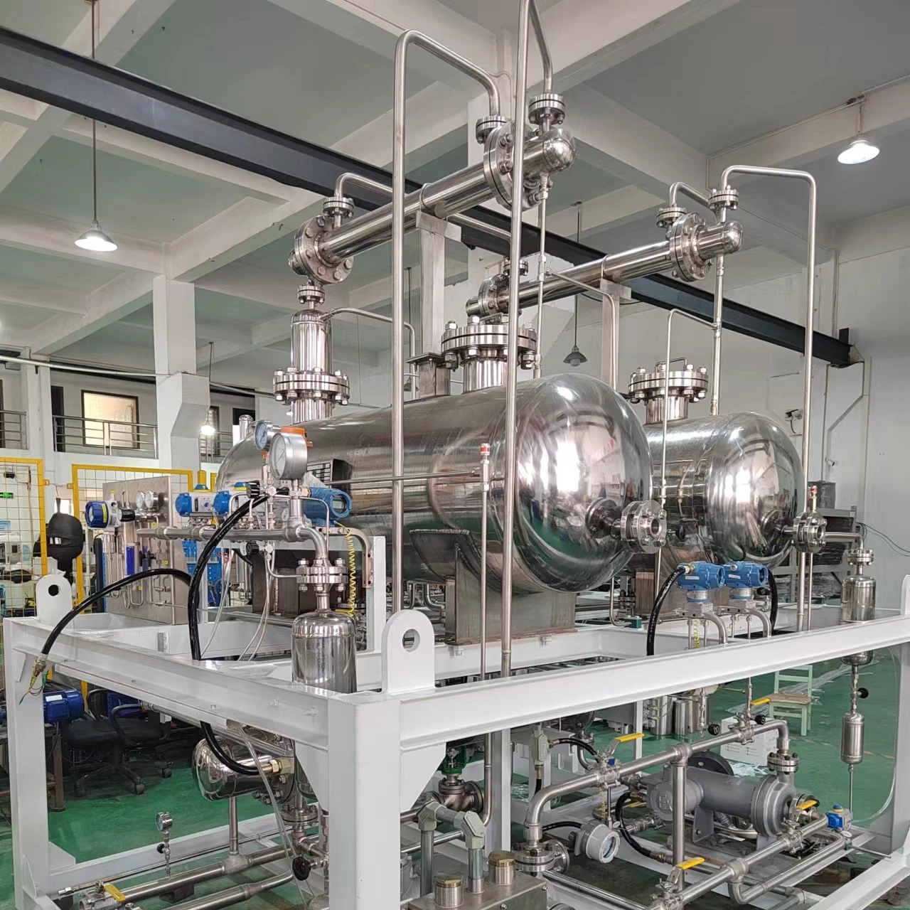 2Nm3/h HHO Alkaline Electrolyzer Equipment Industrial Hydrogen Gas Generator Green Energy