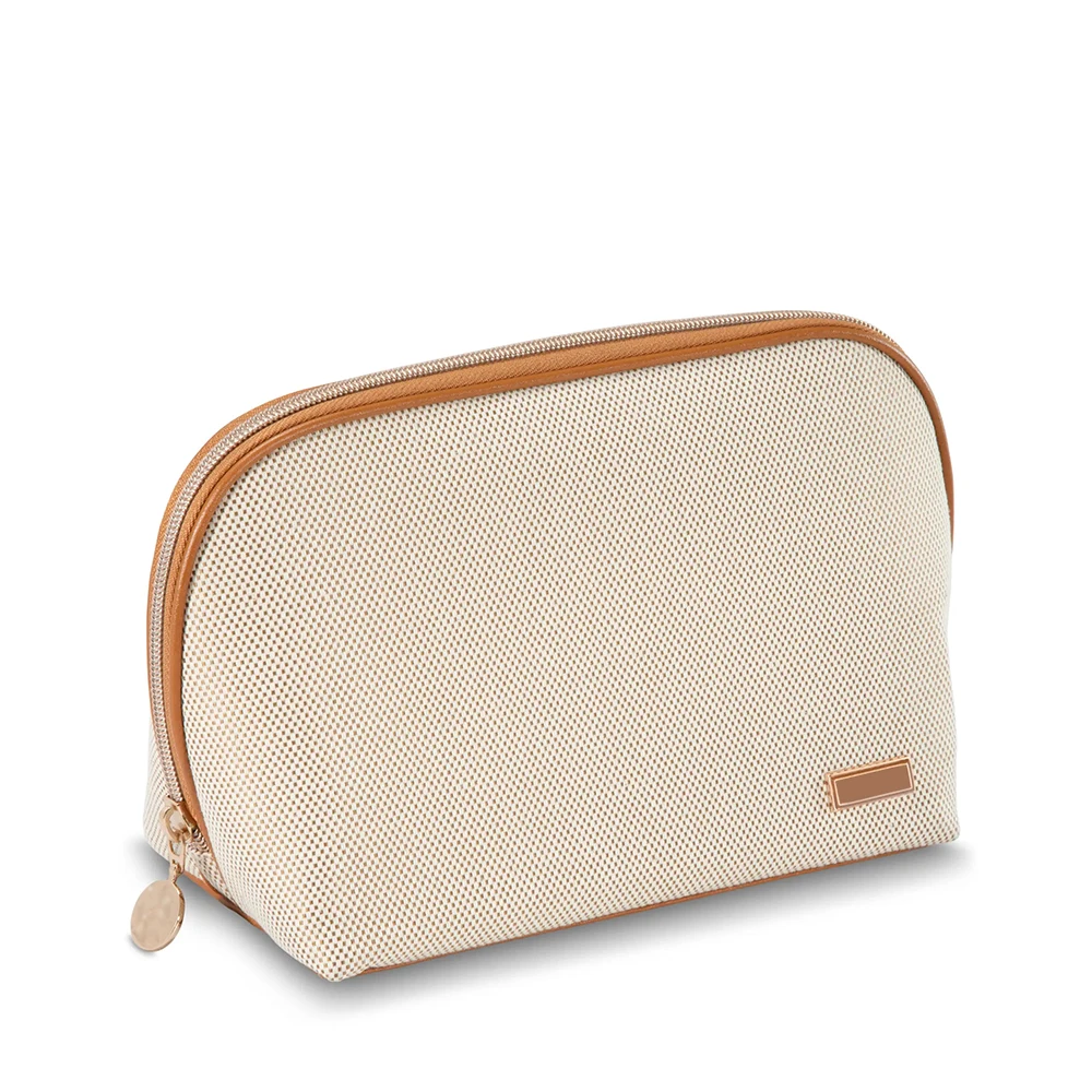 Travel Makeup Bag Large Capacity Cosmetic Bags Waterproof Portable Pouch Open Flat Toiletry Bag Organizer