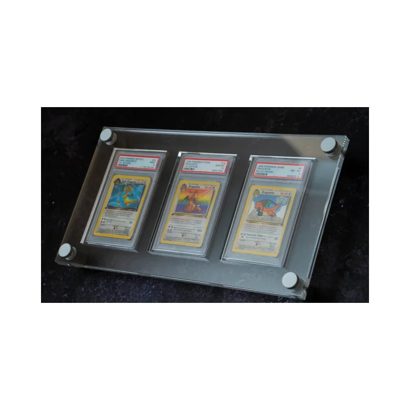 Настенный пакет карт Pokemon TCG акриловый сборный корпус витрина усилитель дисплей для pokemon